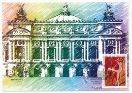 FRANCE - Carte Maximum - 4,50 Opéra De Paris - PARIS - 19 Sept. 1998 - 1990-1999