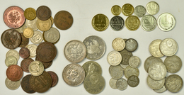 Russland: Lot Russland / UdSSR Mit über 60 Münzen. Dabei Aus Silber U.a.: Rubel 1811, 1898, 1921; 50 - Russie