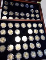 Euromünzen: Eine Sehr Umfangreiche Münzsammlung An Euromünzen, Kursmünzensätzen, Numisbriefen, Geden - Andere & Zonder Classificatie