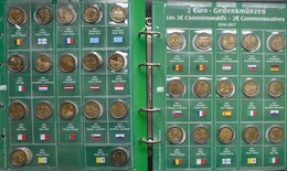 Euromünzen: Kleine Sammlung An 2 Euro Münzen Im Safe Album Der Jahrgänge 2015-2017. Dabei Auch Andor - Other & Unclassified