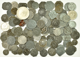Weimarer Republik: Notgeld / Notmünzen / Städtenotgeld: Über 120 Diverse Notmünzen / Kriegsmünzen / - Autres & Non Classés