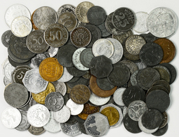 Weimarer Republik: Notgeld / Notmünzen / Städtenotgeld: Über 130 Diverse Notmünzen / Kriegsmünzen / - Autres & Non Classés