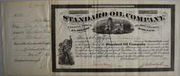 Alte Aktien / Wertpapiere: USA, Standard Oil Company. Cleveland, Ohio, 06.05.1875. 1913 Shares A USD - Autres & Non Classés