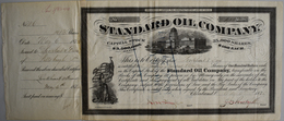 Alte Aktien / Wertpapiere: USA, Standard Oil Company. Cleveland, Ohio, 06.05.1875. 1913 Shares A USD - Andere & Zonder Classificatie