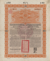 Alte Aktien / Wertpapiere: 1898/1903, 3 Chinese Government Bonds, Including 1 Issued For The Shangha - Andere & Zonder Classificatie