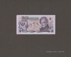 Austria / Österreich: Presentation Book By The Austrian National Bank Comprising 50 Schilling 1970 S - Autriche