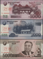North Korea / Banknoten: Nice Lot With 26 Banknotes From The 1978 Series Up To 2008, Including 12 Mo - Altri & Non Classificati