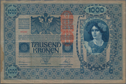 Alle Welt: Collection With About 100 Banknotes From Germany 1908-1923 (plus 10 DM 1999) And 100 Bank - Other & Unclassified