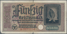 Alle Welt: 2 Collectors Books With 167 Banknotes Germany And From All Over The World, For Example GD - Autres & Non Classés
