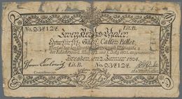 Deutschland - Altdeutsche Staaten: Churfürstl. Sächs. Cassen-Billet 2 Reichstaler 1804, PiRi A381, S - …-1871: Altdeutschland