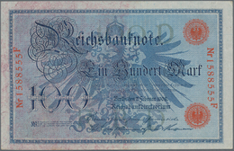 Deutschland - Deutsches Reich Bis 1945: Kleines Lot Mit 40 Banknoten 100 Mark 1908, Ro.33 In Leicht - Altri & Non Classificati