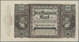Deutschland - Deutsches Reich Bis 1945: Fehldruck Der 2 Millionen Mark 1923 Mit Wertangabe "2 MULION - Altri & Non Classificati