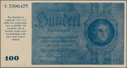 Deutschland - Deutsches Reich Bis 1945: 100 Reichsmark Der Notausgaben 1945 Der Reichsbankstellen Gr - Other & Unclassified