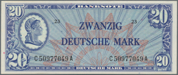 Deutschland - Bank Deutscher Länder + Bundesrepublik Deutschland: 20 DM 1948, "Liberty", Ro.246a In - Other & Unclassified