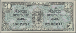 Deutschland - Bank Deutscher Länder + Bundesrepublik Deutschland: 50 DM 1948, "Liberty", Ro.248a In - Altri & Non Classificati