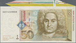 Deutschland - Bank Deutscher Länder + Bundesrepublik Deutschland: 50 DM 1996 Ro.309a Mit Teilen Des - Sonstige & Ohne Zuordnung