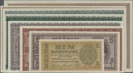 Deutschland - Nebengebiete Deutsches Reich: Zentralnotenbank Der Ukraine 1942 Satz Mit 1, 5, 10, 20, - Sonstige & Ohne Zuordnung