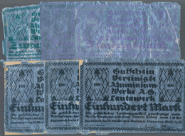 Deutschland - Notgeld Besonderer Art: Lautawerk, Vereinigte Aluminium-Werke A.G., Aluminiumfolie, 20 - Other & Unclassified