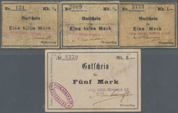 Deutschland - Notgeld - Elsass-Lothringen: Hüsseren-Wesserling, Oberelsass, Gros, Roman & Cie., 1/2 - Other & Unclassified