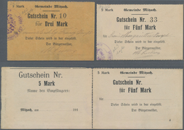 Deutschland - Notgeld - Elsass-Lothringen: Mitzach, Oberelsass, Gemeinde, 3, 5 Mark, O. D., Papier, - Sonstige & Ohne Zuordnung