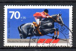 ALLEMAGNE. N°815 Oblitéré De 1978. Equitation. - Jumping