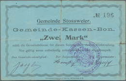 Deutschland - Notgeld - Elsass-Lothringen: Stossweier, Oberelsass, Gemeinde, 2 Mark, O. D. (11.8.191 - Sonstige & Ohne Zuordnung