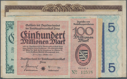 Deutschland - Notgeld - Sachsen: Freital, Sachsen, Rat Der Stadt, Kleines Lot Mit 10 Banknoten 200 T - Lokale Ausgaben