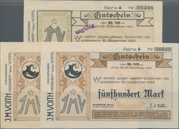 Deutschland - Notgeld - Württemberg: Heidenheim, J. M. Voith Maschinenfabrik, 100 Mark, Entwertet, E - [11] Local Banknote Issues