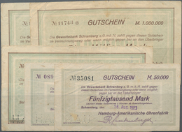 Deutschland - Notgeld - Württemberg: Schramberg, Hamburg-Amerikanische Uhrenfabrik, 50 Tsd. Mark (2) - [11] Local Banknote Issues