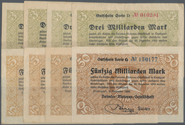 Deutschland - Notgeld - Württemberg: Stuttgart, Daimler-Motoren-Gesellschaft, 3 Mrd. Mark, 26.10.192 - Lokale Ausgaben