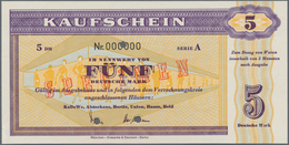 Deutschland - Sonstige: Kleines Lot Mit 4 Banknoten Und 2 Schecks, Dabei Sachsen 5000 Mark 1923 Ro.S - Autres & Non Classés