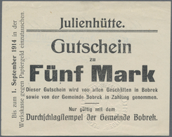 Deutschland - Notgeld: Kriegsbeginn 1914, Kleines Album Mit 48 Notgeldscheinen U. A. Aus Berg. Gladb - Sonstige & Ohne Zuordnung