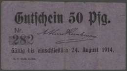 Deutschland - Notgeld - Westfalen: 1914, Umfangreiche Sammlung Mit Ausgaben Von Annen, Sparkasse (4) - Altri & Non Classificati