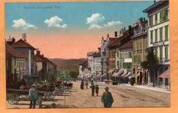 Romont Switzerland 1907 Postcard - Romont