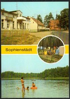 D2517 - TOP Sophienstädt Campingplatz E 21 Gaststätte Sophienquell - Bild Und Heimat Reichenbach - Bernau