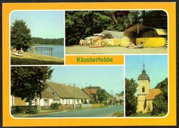 D2520 - TOP Klosterfelde Campingplatz E 46 - Bild Und Heimat Reichenbach - Bernau