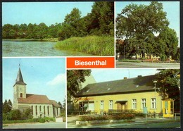 D2521 - TOP Biesenthal  Apotheke Markt Kirche - Bild Und Heimat Reichenbach - Bernau