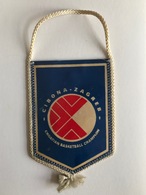 BASKETBALL  CROATIA CLUB KK CIBONA ZAGREB  PENNANT - Other & Unclassified