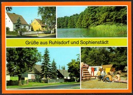 D2527 - TOP Ruhlsdorf Sophienstädt Campingplatz E 48 - Bild Und Heimat Reichenbach - Bernau