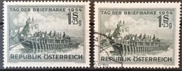 AUSTRIA 1954 - MLH And Canceled - ANK 1019 - Tag Der Broefmarke 1954 - Ungebraucht