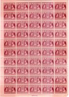 Greece,1945,Mi#62,Y&T#25,MNH * *,sheet Of 50 Pieces,as Scan - Charity Issues