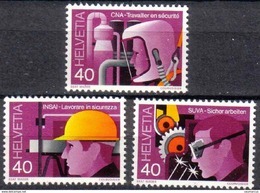 Zu 614-616 / Mi 1134-1136 / YT 1064-1066 Série Complète ** / MNH Voir Description - Unused Stamps