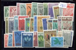 Europa ** Annnée 1965 - Komplette Jahrgänge