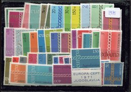 Europa ** Annnée 1971 - Années Complètes