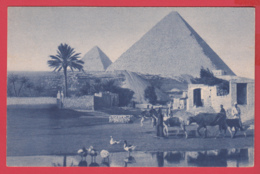 CP- EGYPTE - MISSIONS D'AFRIQUE - Pyramide De KHÉOPS *SUP** 2 SCANS - Asuán