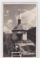 Lessoc, Chapelle Du Bu, N. D. Des Neiges, Homme à La Fontaine, Carte-photo - Chapelle