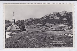 Lessoc, Chapelle Du Bu, N. D. Des Neiges, Vue Vers Les Rochers De Naye, Carte-photo - Chapelle