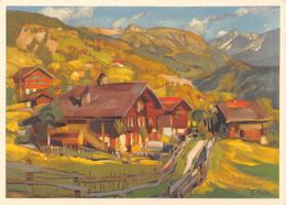 Pro Juventute - E. Hodel Herbstlandschaft - Paysage D'automne ( ~15 X 10 Cm ) - Other & Unclassified