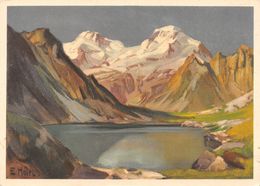 Pro Juventute - E. Hodel - Bergsee - Lac Alpestre  ( ~15 X 10 Cm ) - Berg