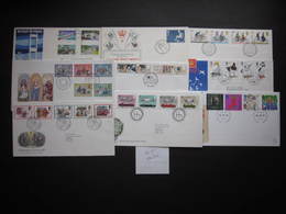 1968-1999 A GROUP OF NINE FIRST DAY COVERS. #00967 - Ohne Zuordnung